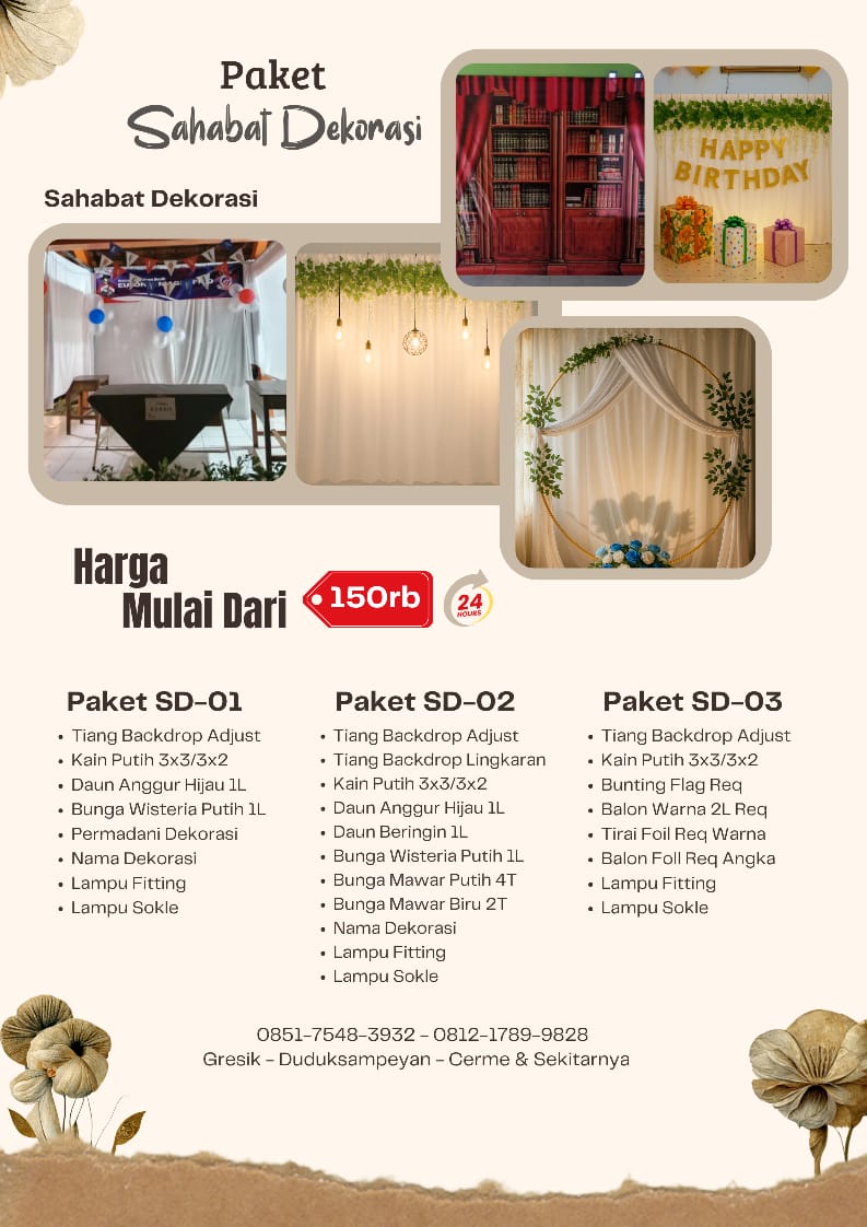 Dekorasi - Jasa Dekorasi 